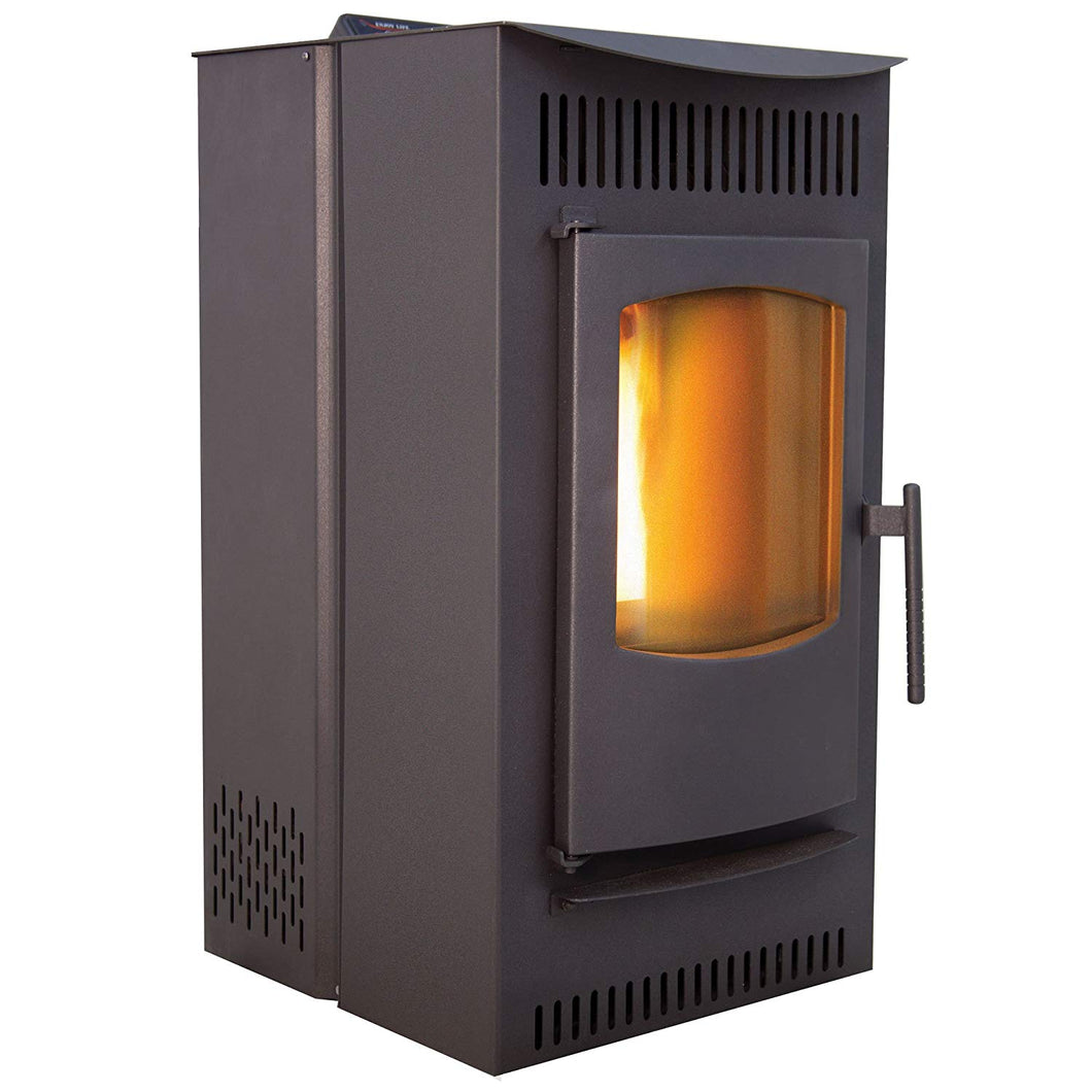 Castle 12327 Serenity Wood Pellet Stove with Smart Controller