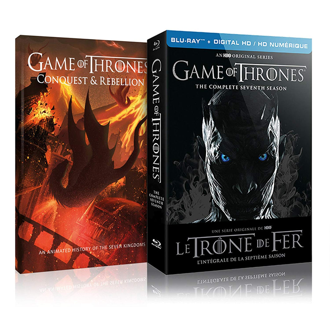 Game of Thrones: Season 7 (Limited Edition with Conquest & Rebellion) [Blu-ray + Digital] (Bilingual)